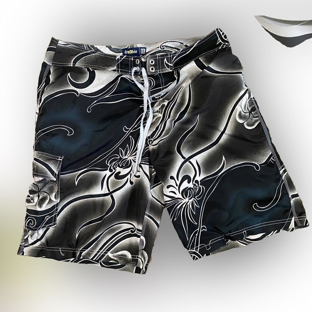Mens Tribal Swim Trunks